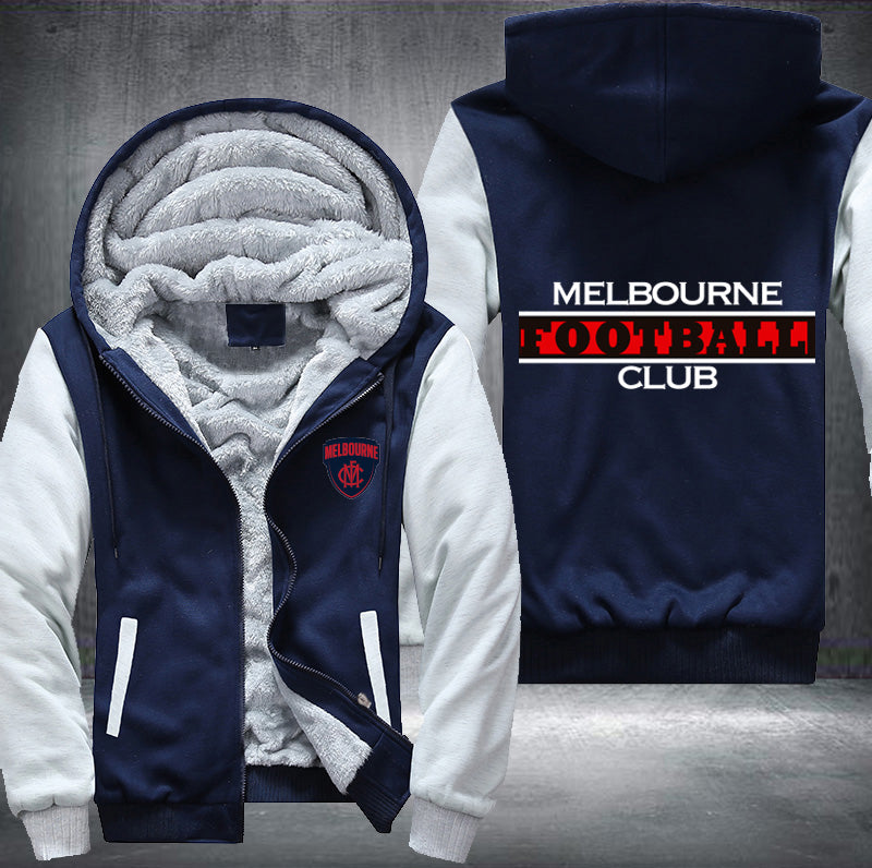 Melbourne Football Fleece Hoodies Jacket