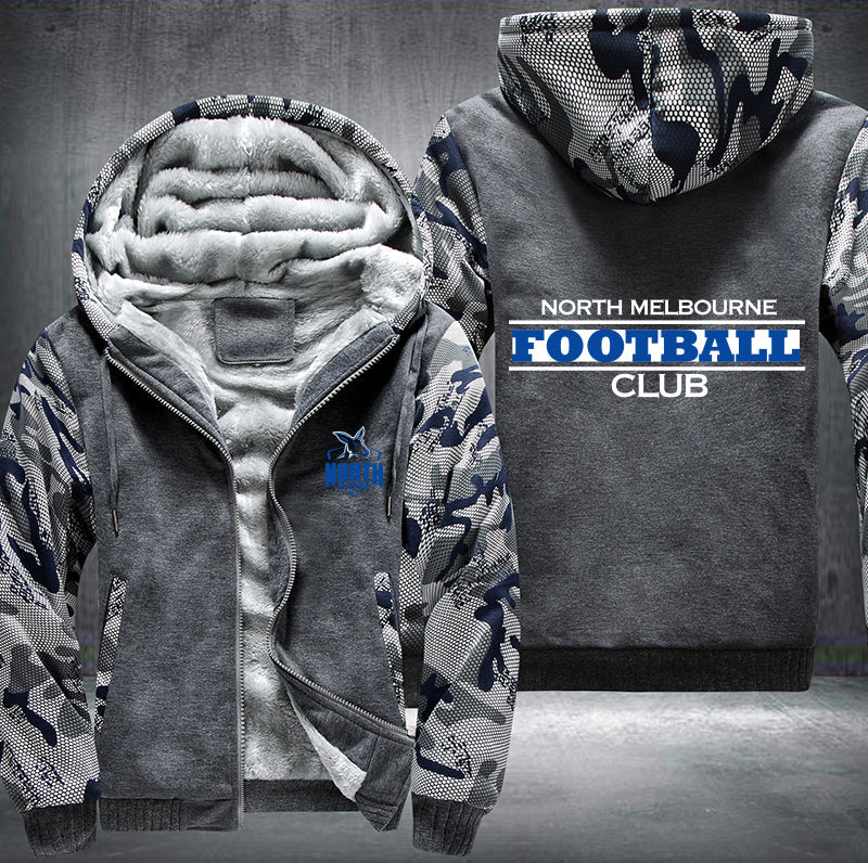 North Melbourne Football Fleece Hoodies Jacket