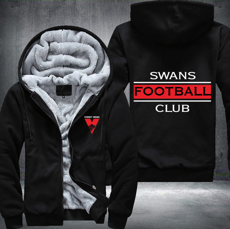 Swans Football Fleece Hoodies Jacket