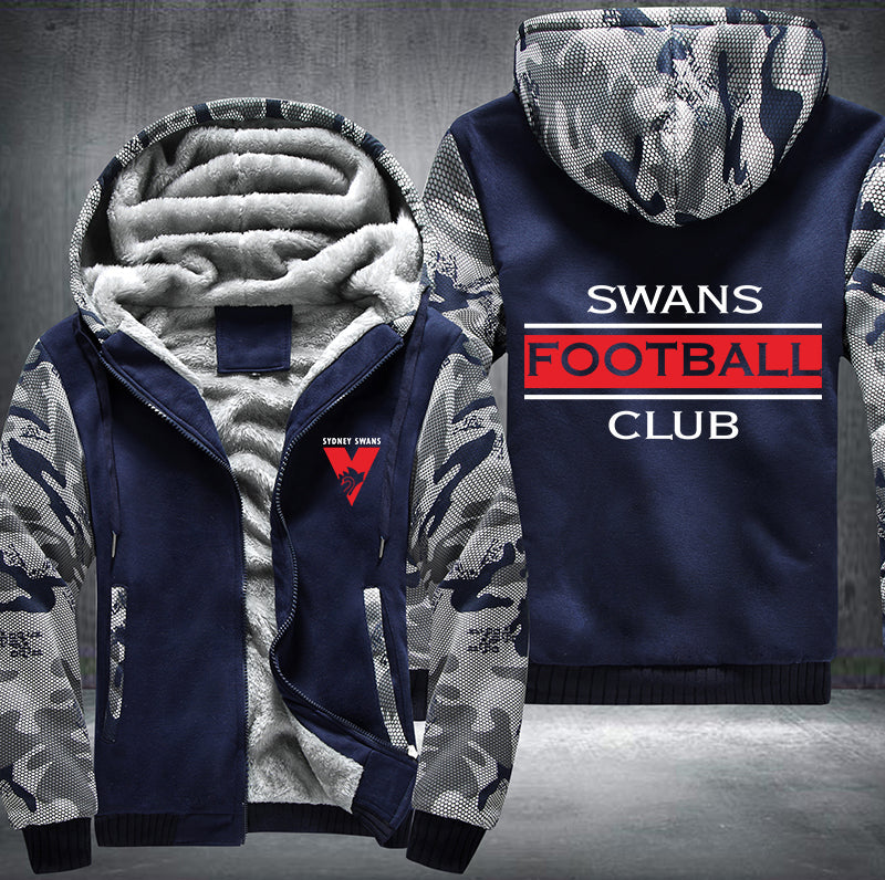 Swans Football Fleece Hoodies Jacket