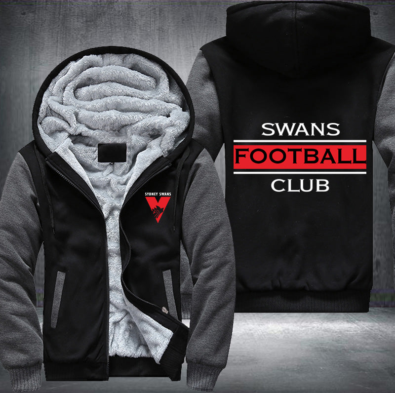 Swans Football Fleece Hoodies Jacket