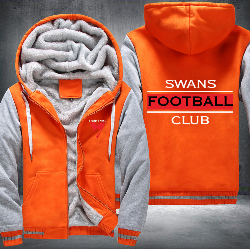 Swans Football Fleece Hoodies Jacket
