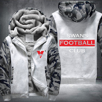 Swans Football Fleece Hoodies Jacket