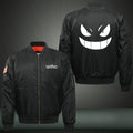 Pokemon Print Thicken Long Sleeve Bomber Jacket