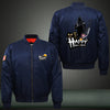 Happy Halloween Party Print Thicken Long Sleeve Bomber Jacket