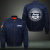 The American Legend Jeep Print Thicken Long Sleeve Bomber Jacket