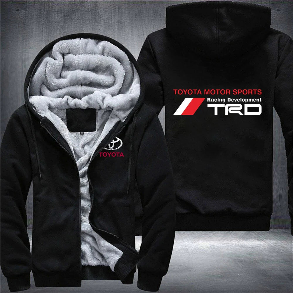 Toyota Racing TRD Fleece Hoodies Jacket