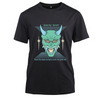 Anime Japanese Streetwear Those who chase two hares Cotton Black Short Sleeve T-Shirt
