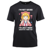 Anime Gift For Anime Lovers Otaku Cotton Black Short Sleeve T-Shirt