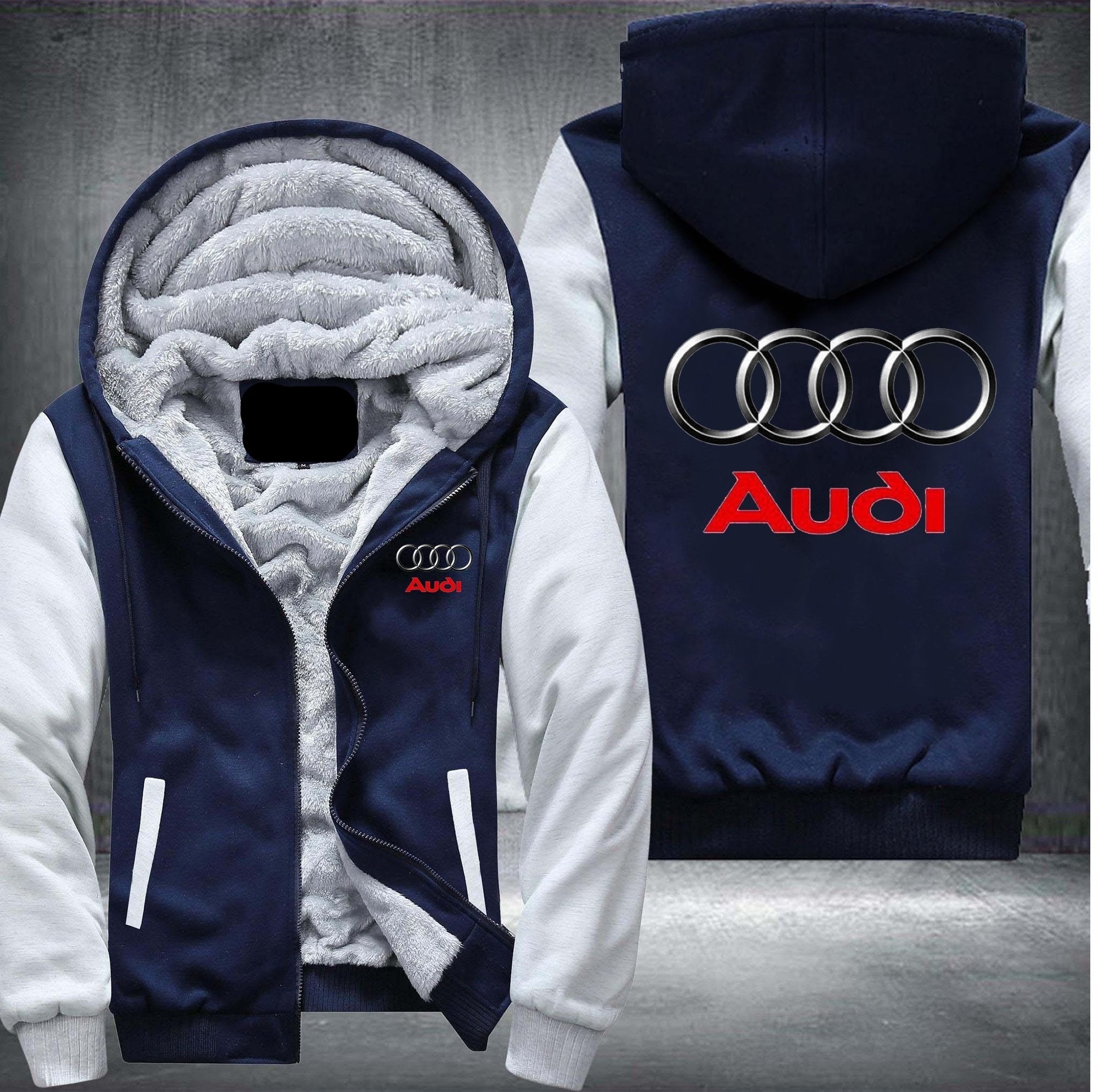Audi Fleece Hoodies Jacket