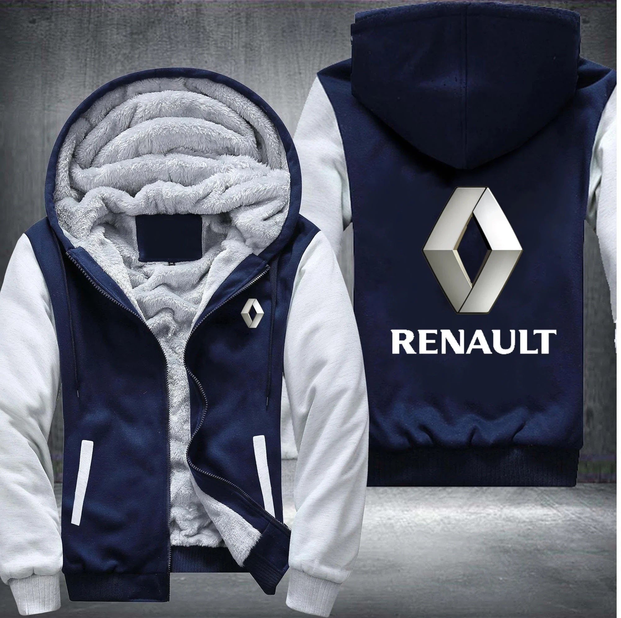 R.E.N.A.U.L.T Fleece Hoodies Jacket