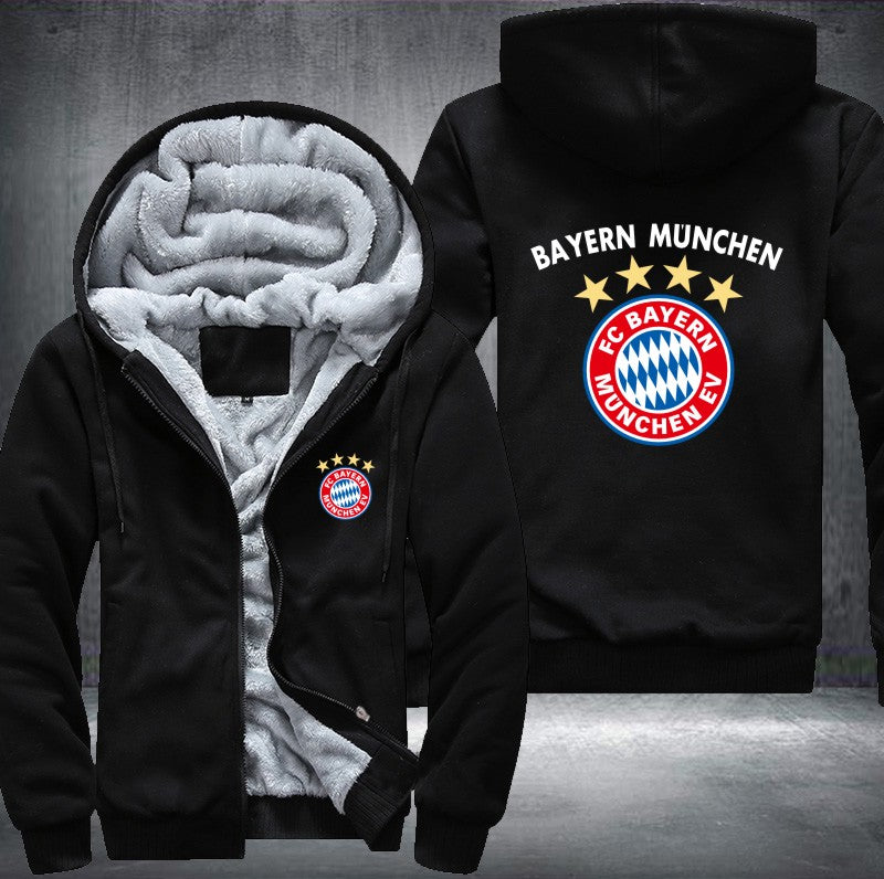 Bayern Munchen Fleece Hoodies Jacket
