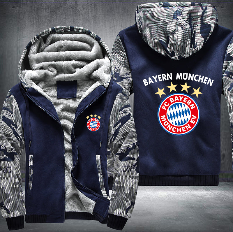 Bayern Munchen Fleece Hoodies Jacket