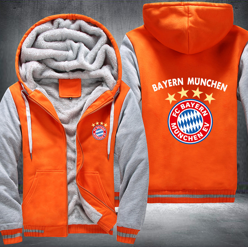Bayern Munchen Fleece Hoodies Jacket