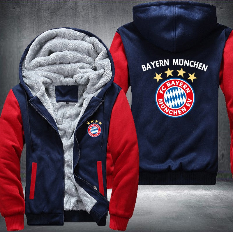 Bayern Munchen Fleece Hoodies Jacket
