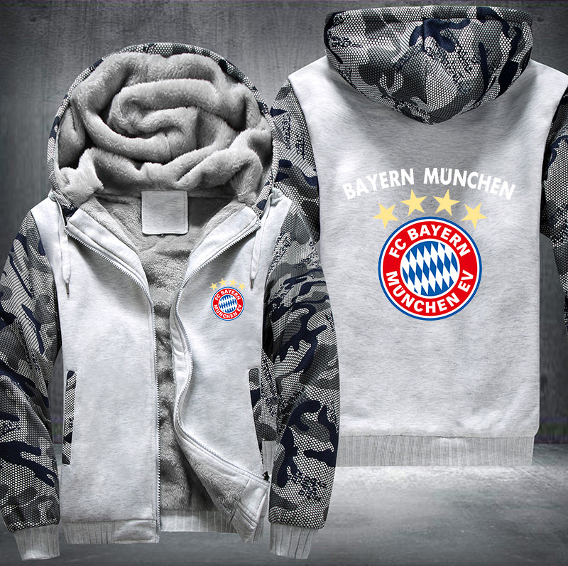 Bayern Munchen Fleece Hoodies Jacket