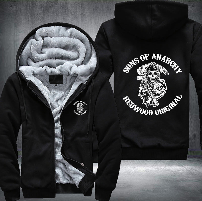 Sons Of Anarchy Redwood Original Fleece Hoodies Jacket