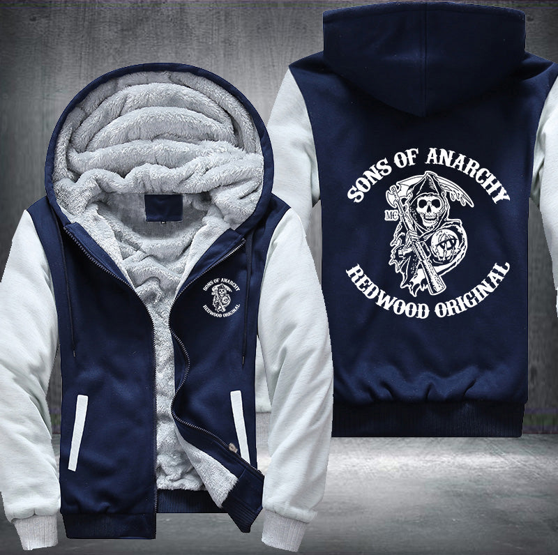 Sons Of Anarchy Redwood Original Fleece Hoodies Jacket