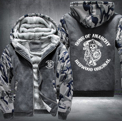 Sons Of Anarchy Redwood Original Fleece Hoodies Jacket