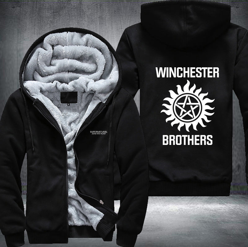Winchester Brothers Fleece Hoodies Jacket