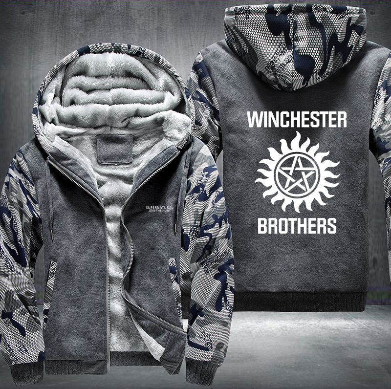 Winchester Brothers Fleece Hoodies Jacket