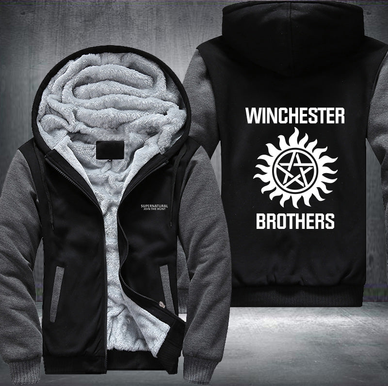 Winchester Brothers Fleece Hoodies Jacket