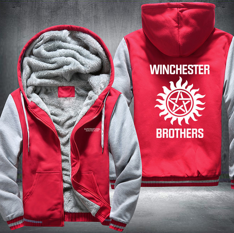 Winchester Brothers Fleece Hoodies Jacket