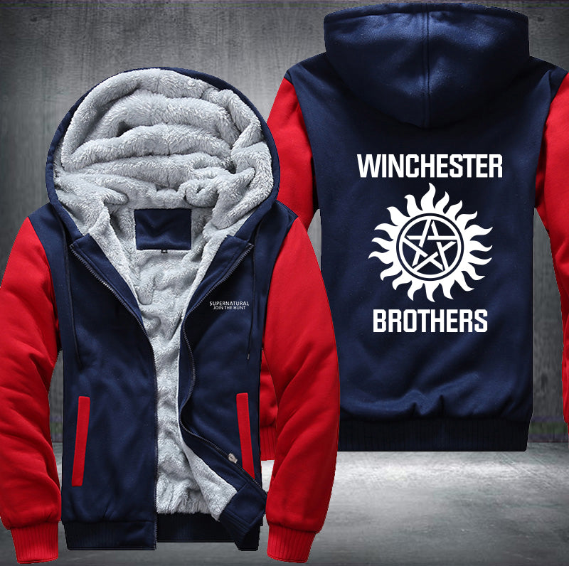 Winchester Brothers Fleece Hoodies Jacket