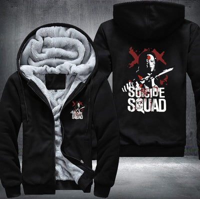 Suicide Squad Katana Fleece Hoodies Jacket
