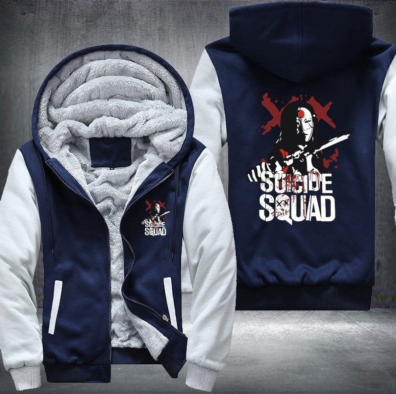 Suicide Squad Katana Fleece Hoodies Jacket