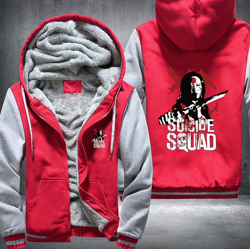 Suicide Squad Katana Fleece Hoodies Jacket