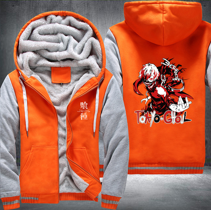 Tokyo Ghoul Ken Kaneki Fleece Hoodies Jacket