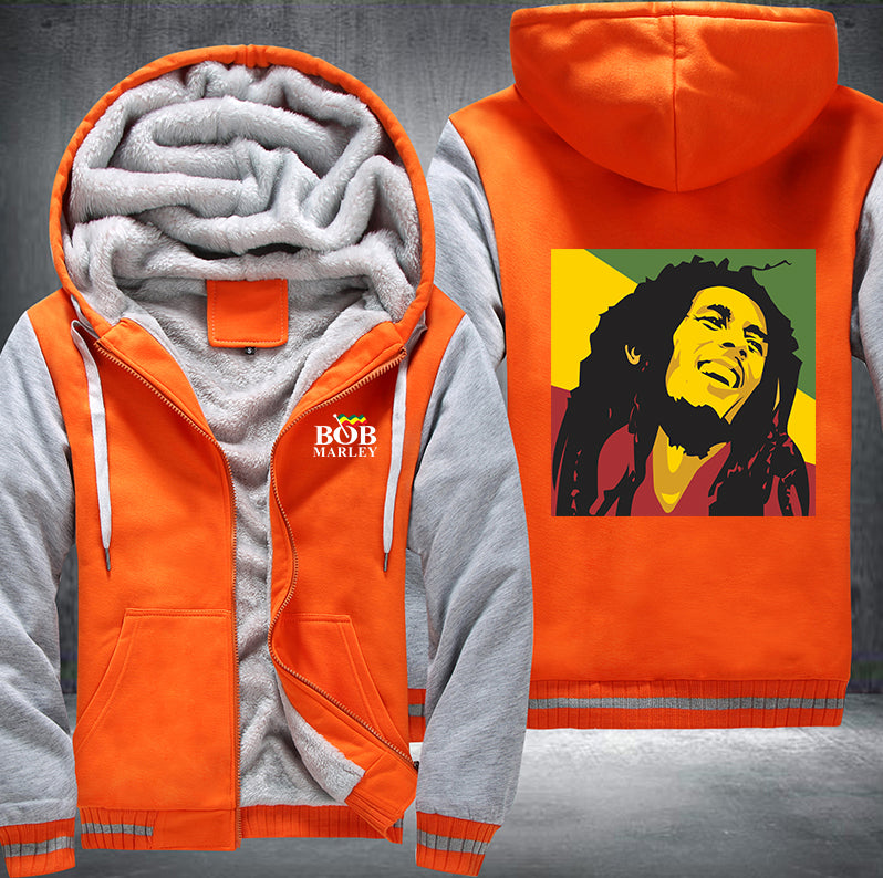 Bob Marley Fleece Hoodies Jacket