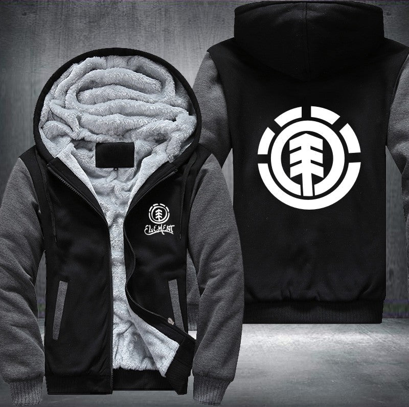 ELEMENT Fleece Hoodies Jacket