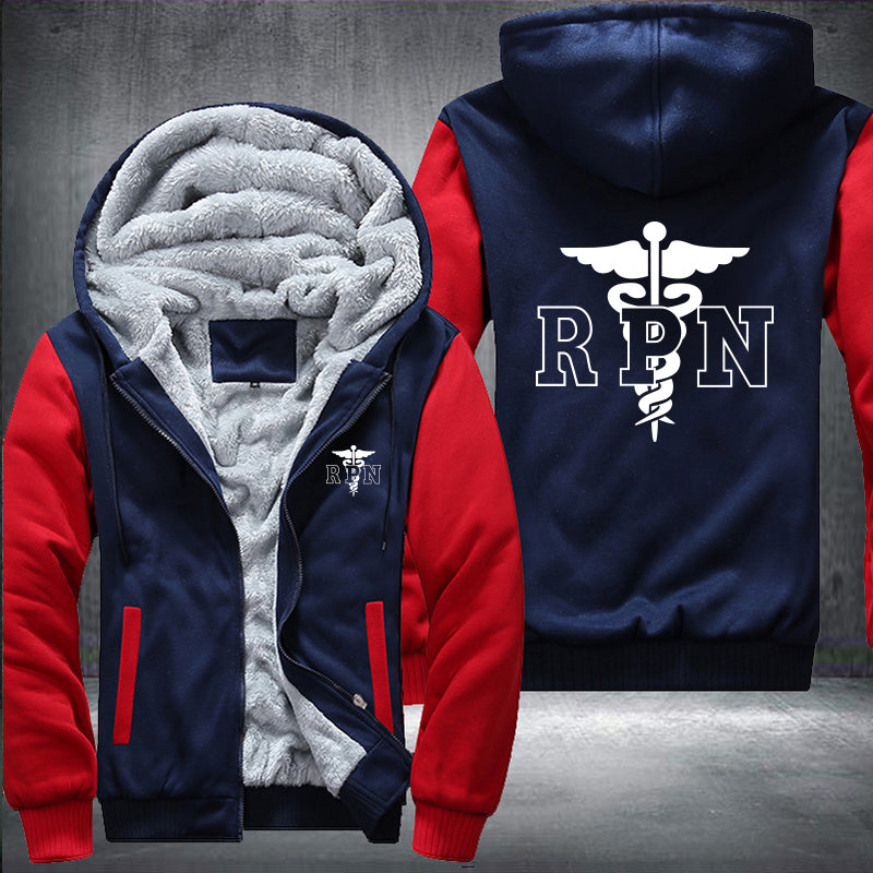 RPN - Nurse Fleece Hoodies Jacket