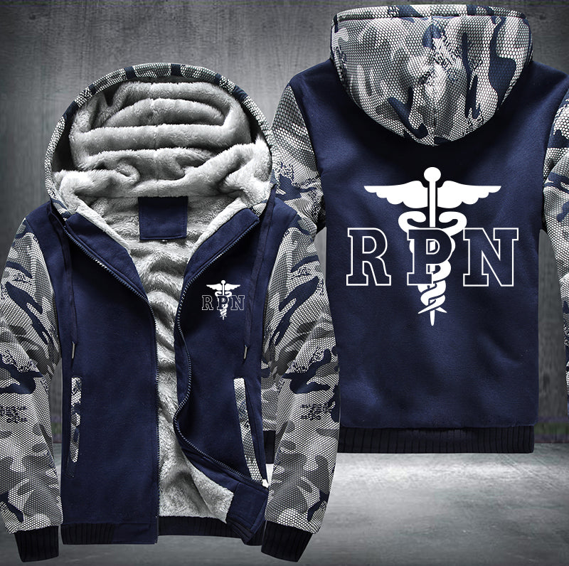 RPN - Nurse Fleece Hoodies Jacket