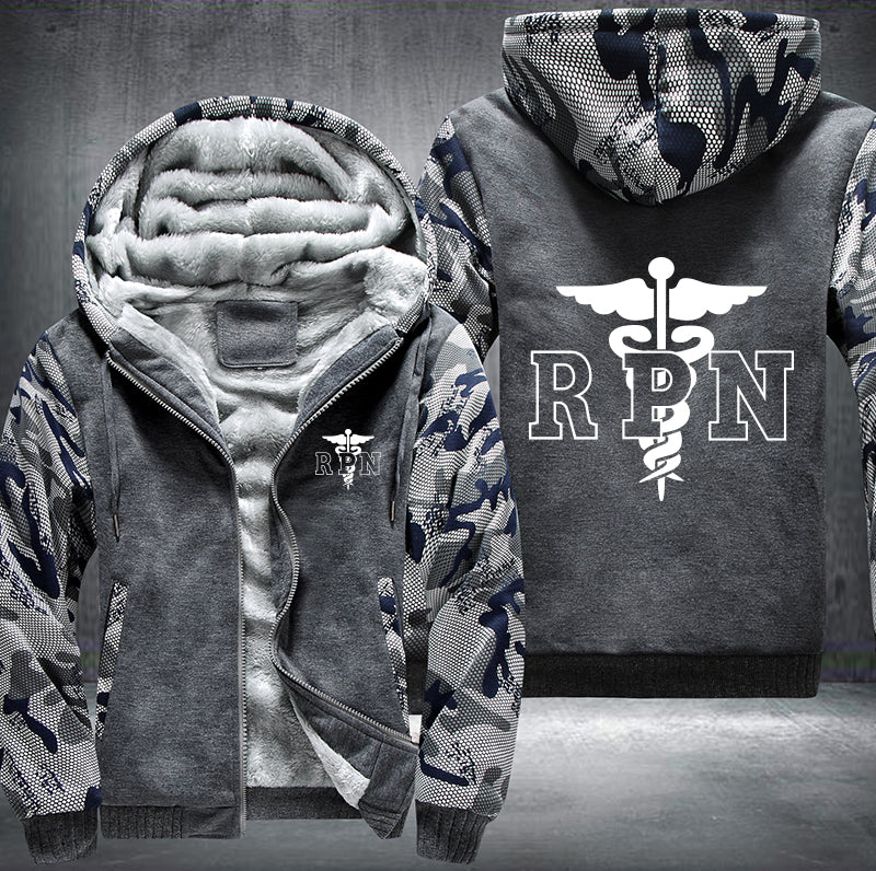 RPN - Nurse Fleece Hoodies Jacket