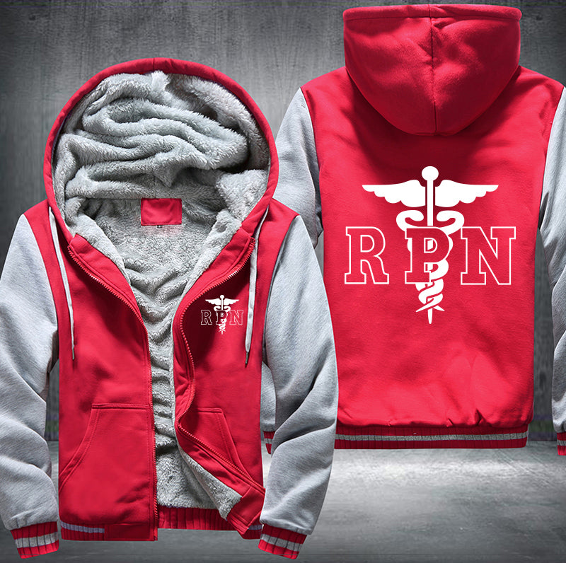 RPN - Nurse Fleece Hoodies Jacket