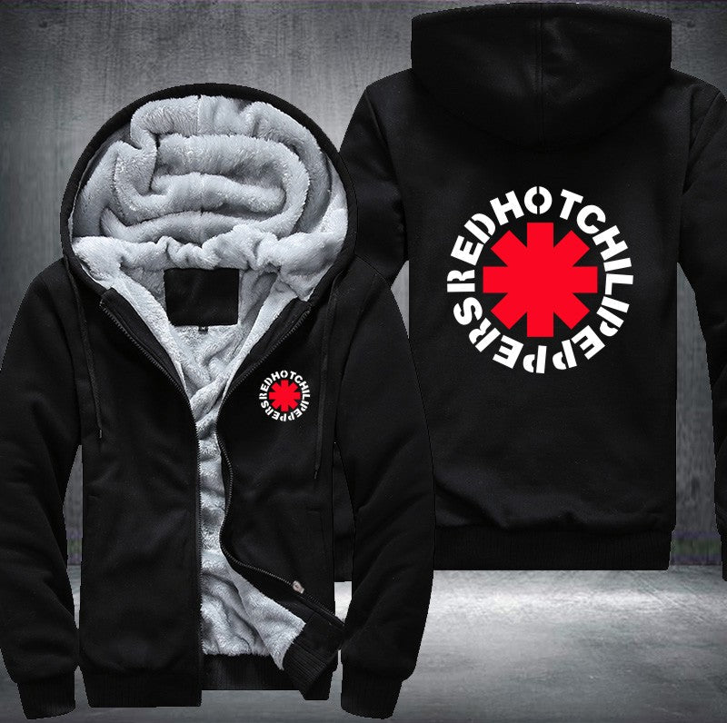 RED HOT CHILI PEPPERS Fleece Hoodies Jacket