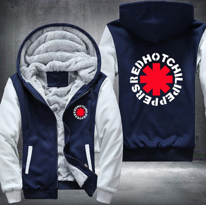 RED HOT CHILI PEPPERS Fleece Hoodies Jacket
