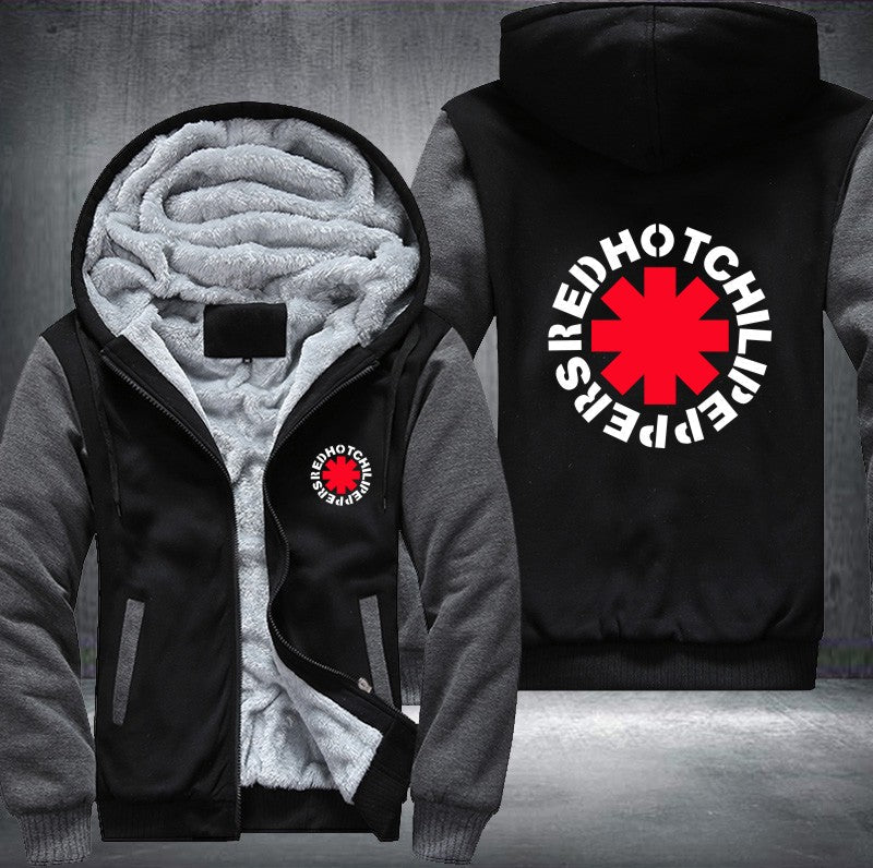 RED HOT CHILI PEPPERS Fleece Hoodies Jacket