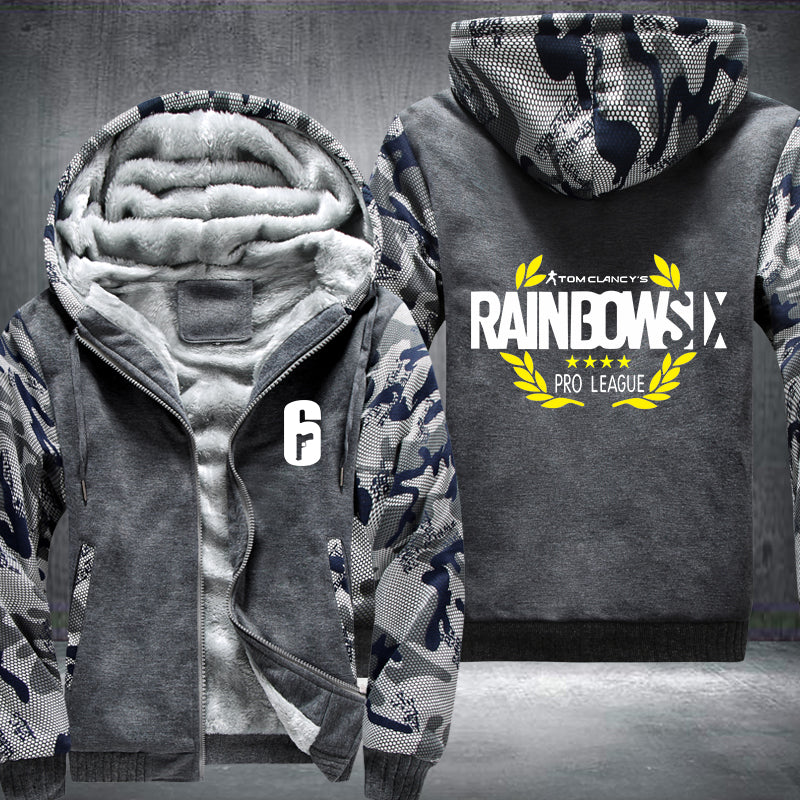 Tom clancy's rainbow six pro league Fleece Hoodies Jacket