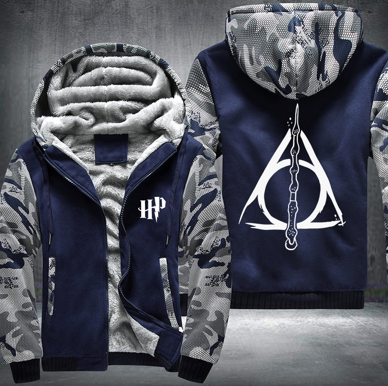 Harry Potter deathly hallows Fleece Hoodies Jacket