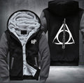 Harry Potter deathly hallows Fleece Hoodies Jacket