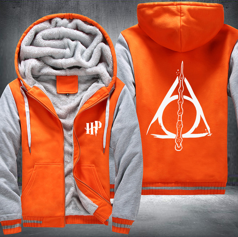 Harry Potter deathly hallows Fleece Hoodies Jacket