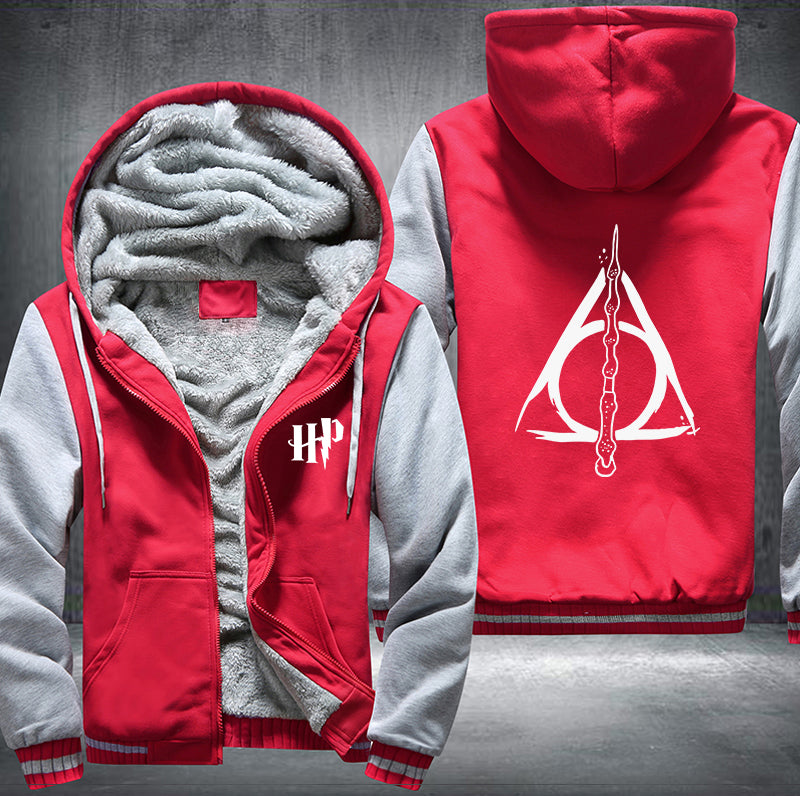 Harry Potter deathly hallows Fleece Hoodies Jacket