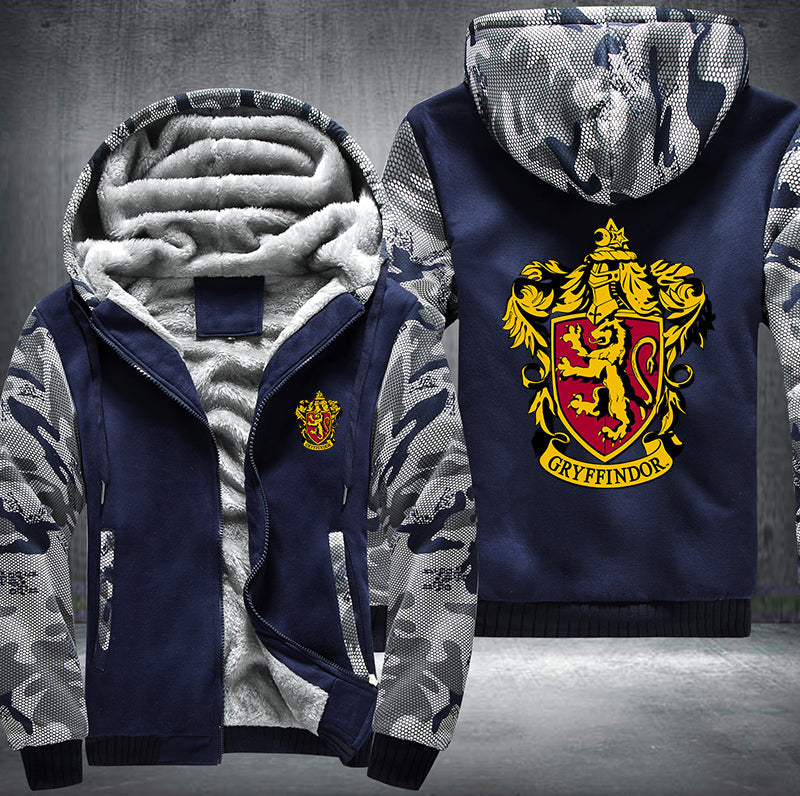 HARRY POTTER Gryffindor logo Fleece Hoodies Jacket