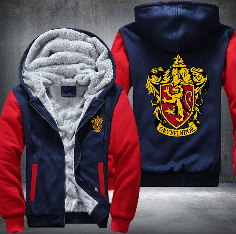 HARRY POTTER Gryffindor logo Fleece Hoodies Jacket