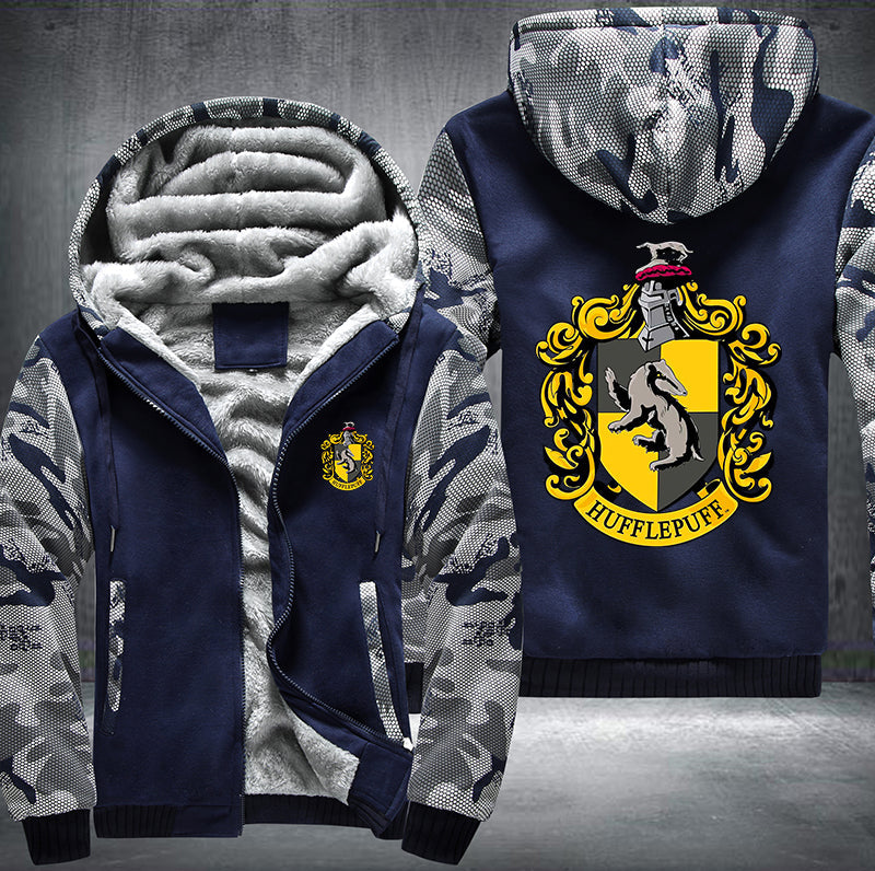 HARRY POTTER Hufflepuff Fleece Hoodies Jacket