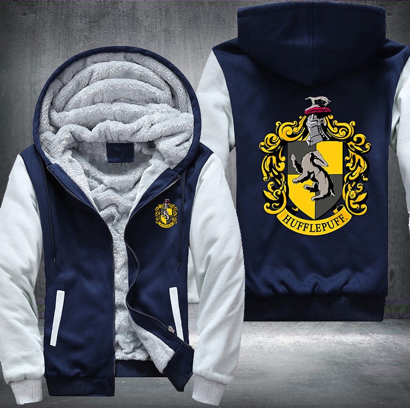 HARRY POTTER Hufflepuff Fleece Hoodies Jacket